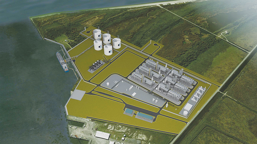 Commonwealth LNG illustration